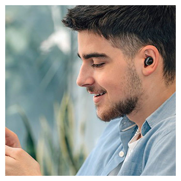 ANC True Wireless earbuds, 27 t. batteri, IPX4, multipoint - JVC