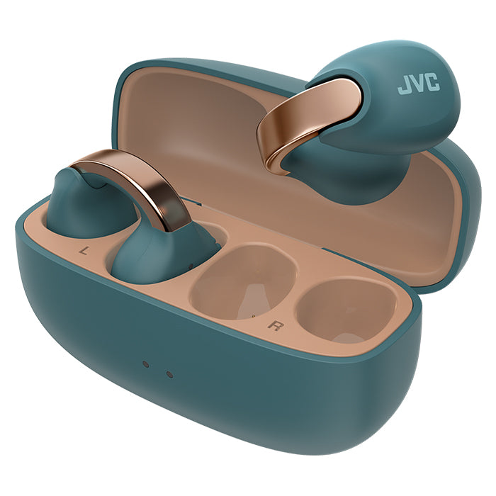 JVC Nearphones HA-NP1T Open Ear Headphones Blå