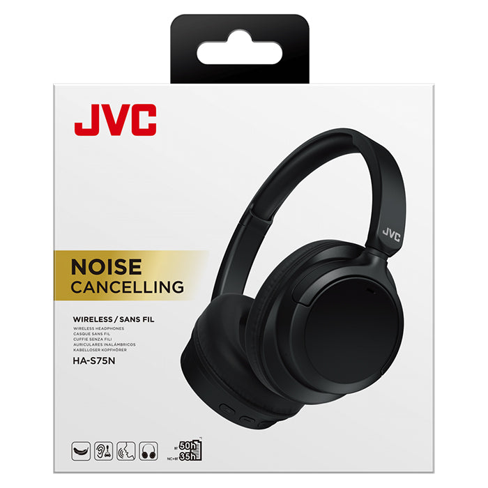 Trådløse over-ear ANC hovedtelefoner, Bluetooth 5.3, 35t batteri - JVC