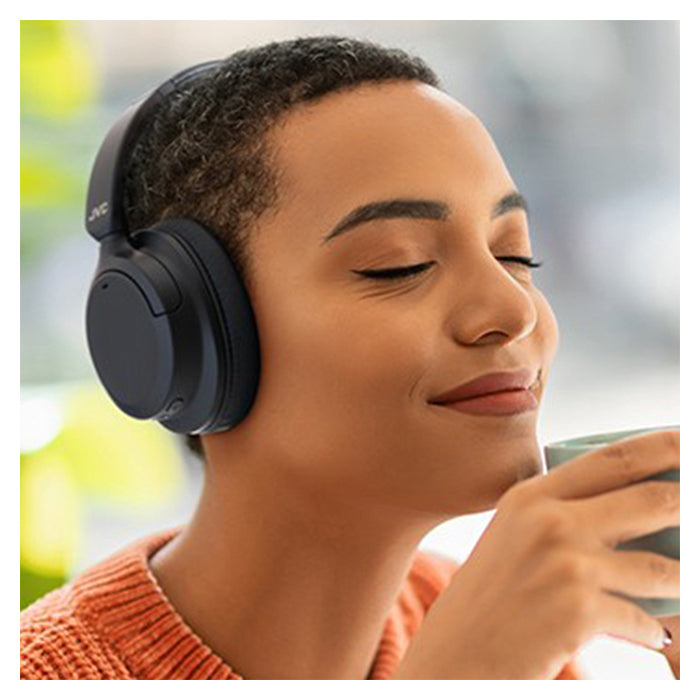 Hybrid ANC trådløse over-ear hovedtelefoner, 35 t. batteri, multipoint, mikrofon - JVC