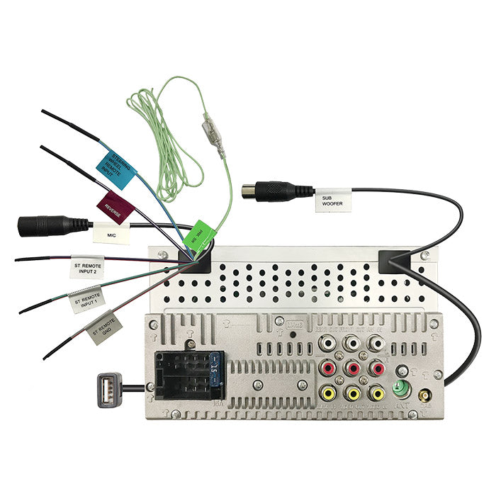 2-DIN bilradio 6.8 touch DAB+ Bluetooth Android Mirroring - JVC