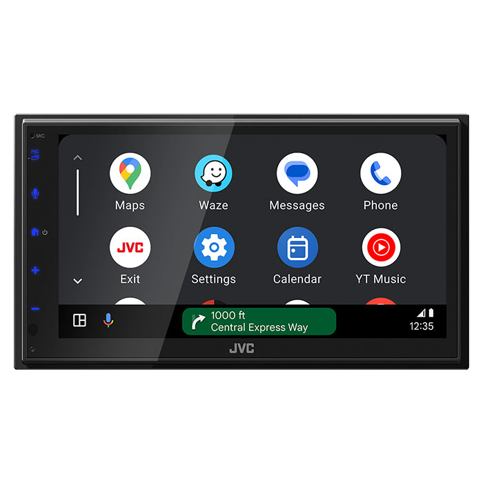 6.8 WSVGA trådløs Apple CarPlay & Android Auto 2-DIN Digital Media Receiver - JVC