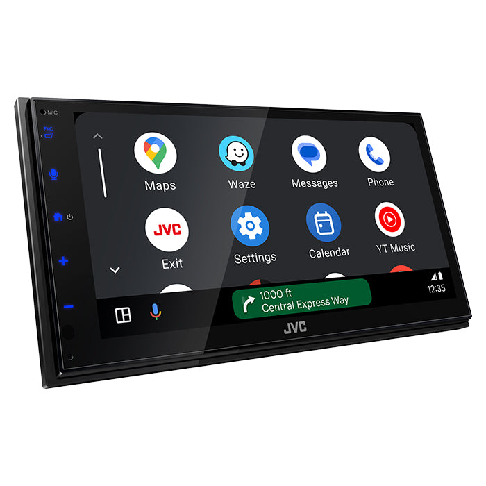 6.8 WSVGA trådløs Apple CarPlay & Android Auto 2-DIN Digital Media Receiver - JVC