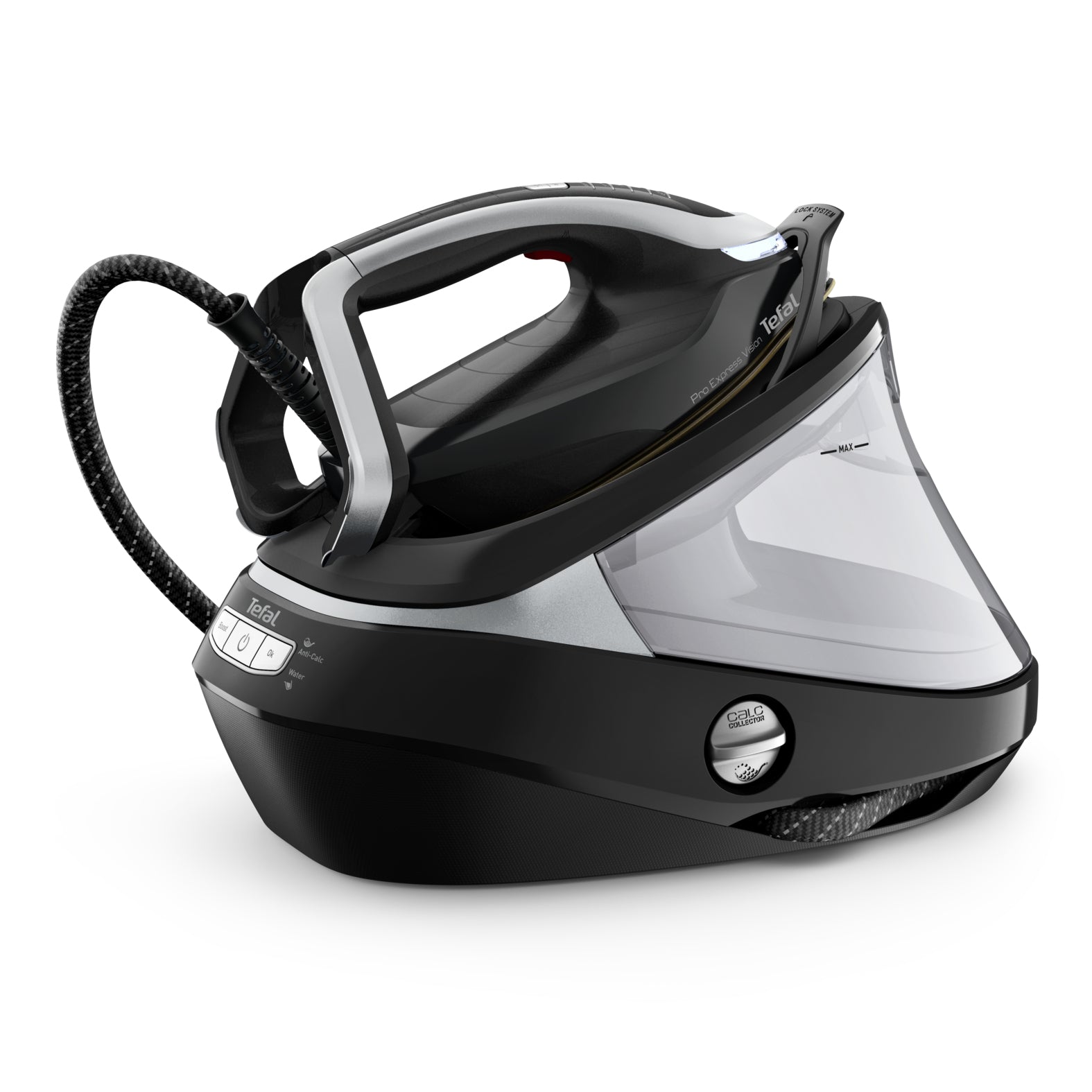 Tefal Pro Express Vision GV9821 Dampstrygejern 3000 W 1.2 L sort/grå