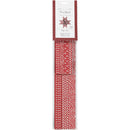 Stjernestrimler, L: 44+78 cm, B: 15+25 mm, diam. 6,5+11,5 cm, rød, hvid, 60 strimler/ 1 pk.