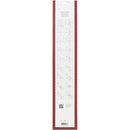Stjernestrimler, L: 44+78 cm, B: 15+25 mm, diam. 6,5+11,5 cm, rød, hvid, 60 strimler/ 1 pk.