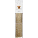 Stjernestrimler, L: 44+78 cm, diam. 6,5+11,5 cm, B: 15+25 mm, guld, 32 strimler/ 1 pk.