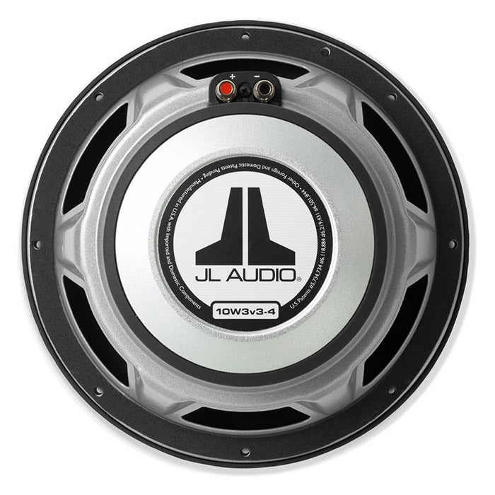 10 W3v3 Poly Subwoofer 500W 4Ω - Subwoofer til forseglede/portede kabinetter, JL Audio