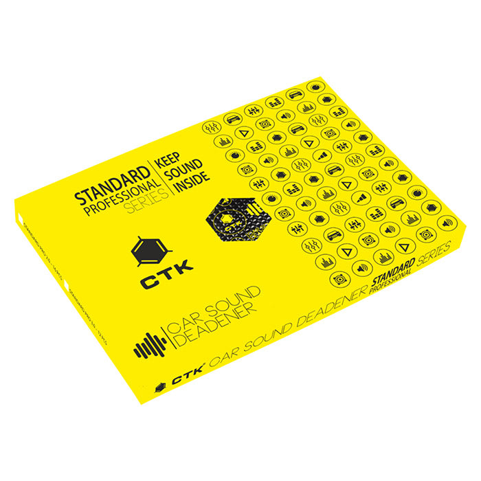 Resonansdæmpning 2 mm, 16 ark (2,96 m²) - CTK Standard Pro