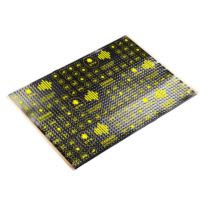Resonansdæmpning 3 mm, 12 ark (2,22 m²) - CTK Standard Pro
