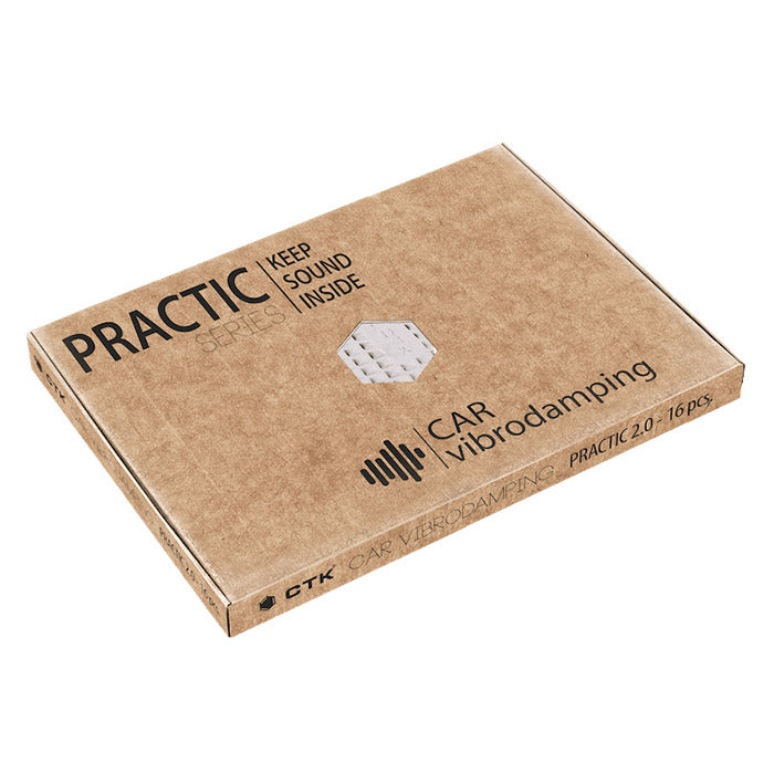Resonansdæmpning 2 mm, 16 ark (2,96 m²) - CTK Practic