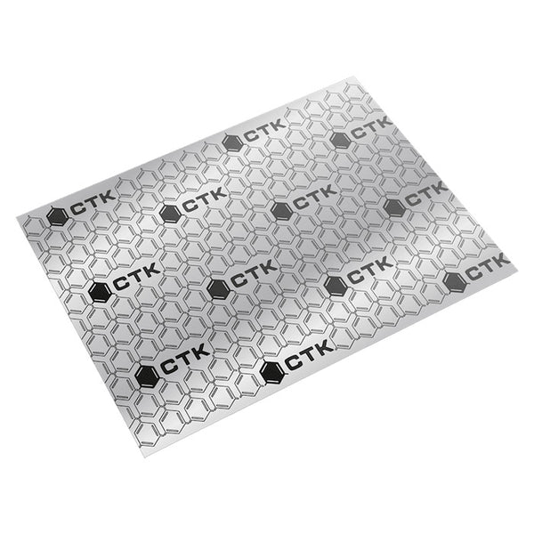 Alufolie lydisolerende 0,2 mm 10 ark 700x500 mm 3,5 m² - CTK FoilFix