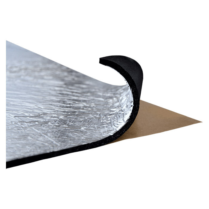 Lydisolering 6 mm selvklæbende 19 ark (3,8 m²) til biler og døre - CTK