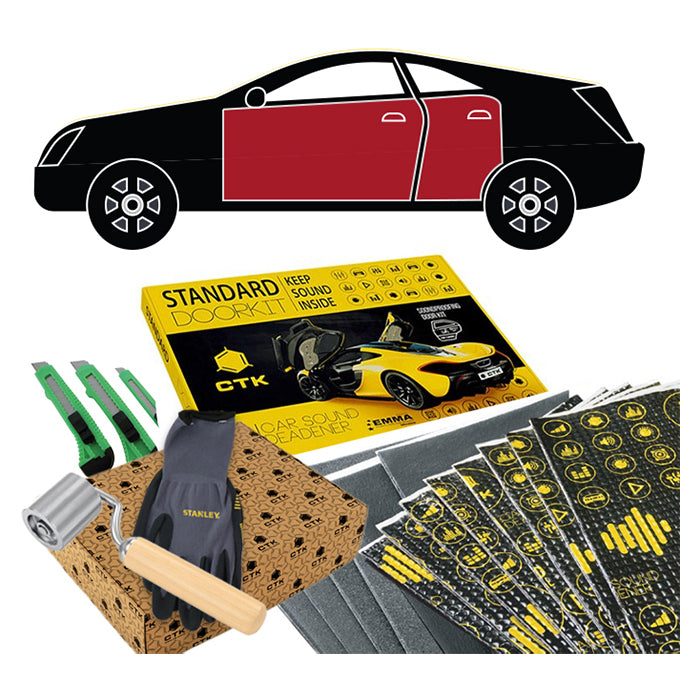 Støjdæmpningspakke til hatchback døre - CTK