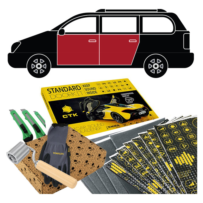 Støjdæmpningspakke til stationcar døre - CTK