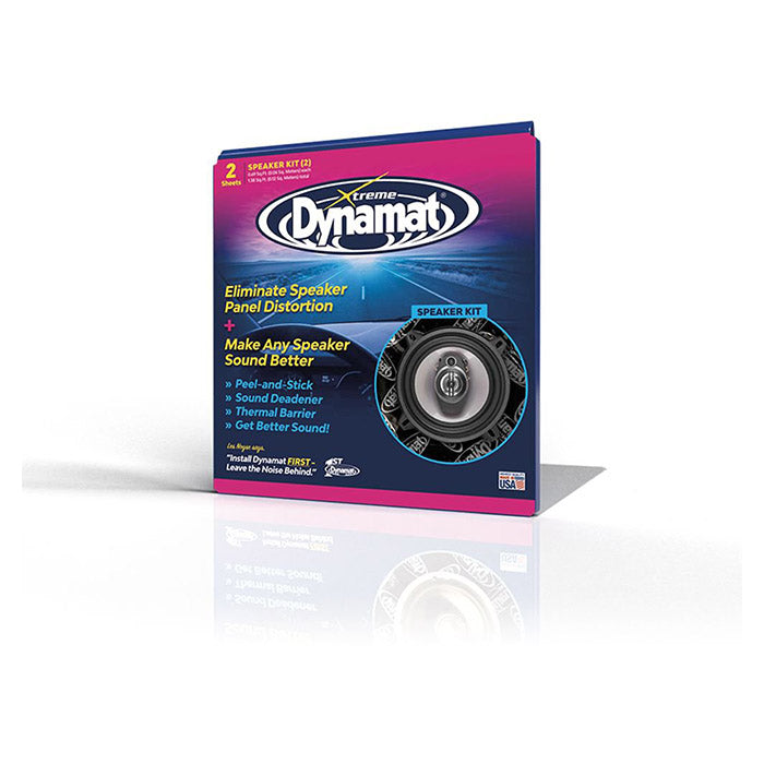 Højtalerkit - 2 ark, 0.13M² - dynamat