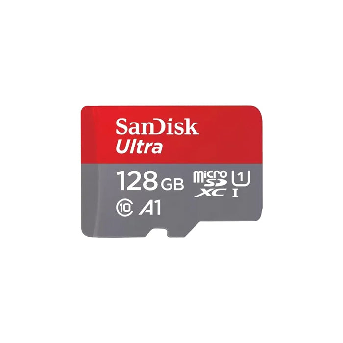 SanDisk Ultra SD kort inkl. adapter 128GB