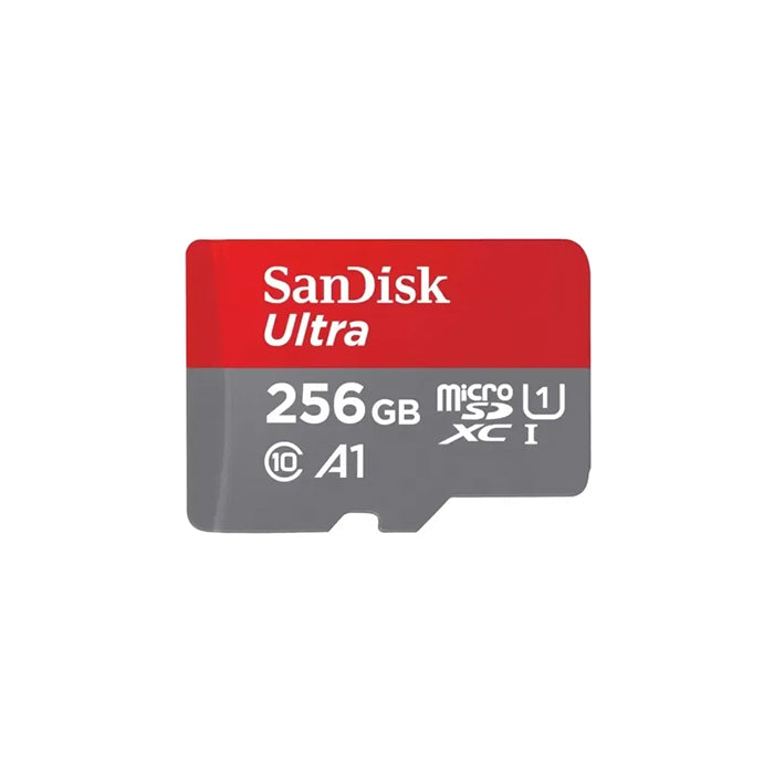 SanDisk Ultra SD kort inkl. adapter 256GB
