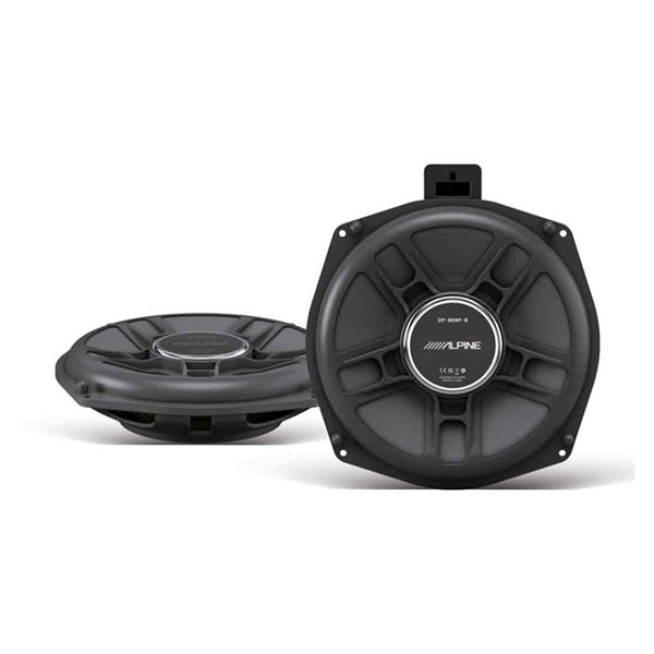 8 BMW-kompatibel underhylde/subwoofer - 100W RMS, plug-and-play installation - Alpine