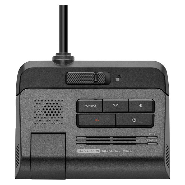 Dashcam 2-kanals med Wi‑Fi, GPS og dock - Alpine