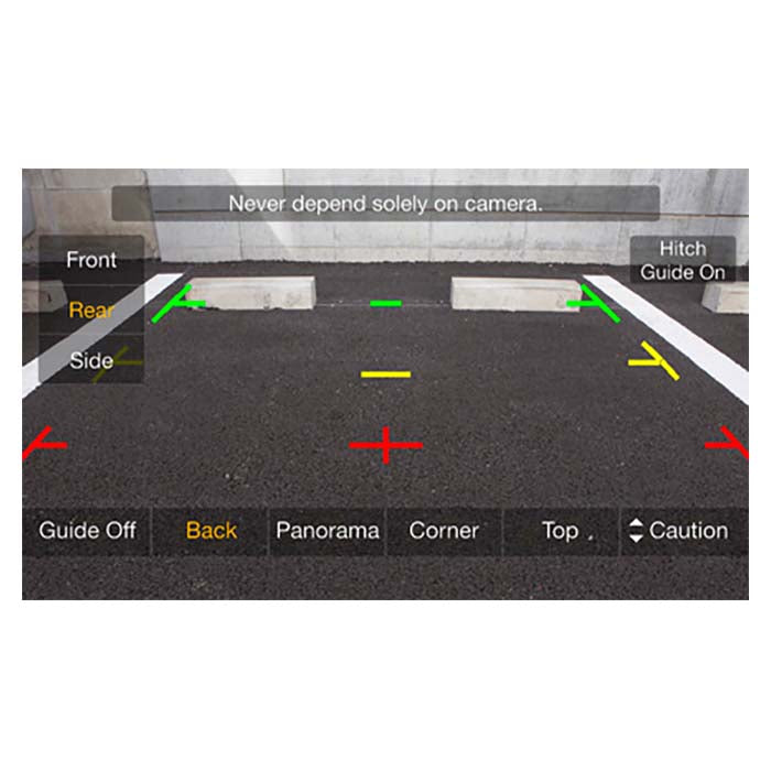 Bakkamera med HDR & nattesyn, multivinkel, nem installation - Alpine