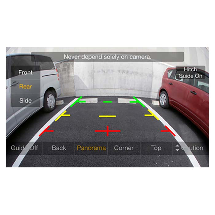 Bakkamera med HDR & nattesyn, multivinkel, nem installation - Alpine