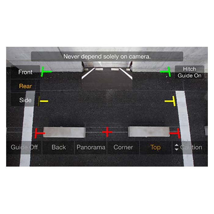 Bakkamera med HDR & nattesyn, multivinkel, nem installation - Alpine