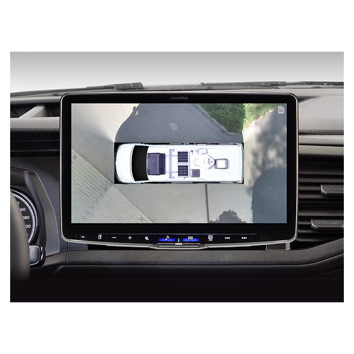 360° Birdview parkeringskamera til autocamper med 4 HD-kameraer - Alpine