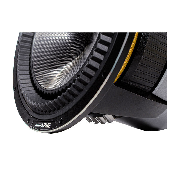 11 400W RMS bilsubwoofer med kraftig magnet - Alpine