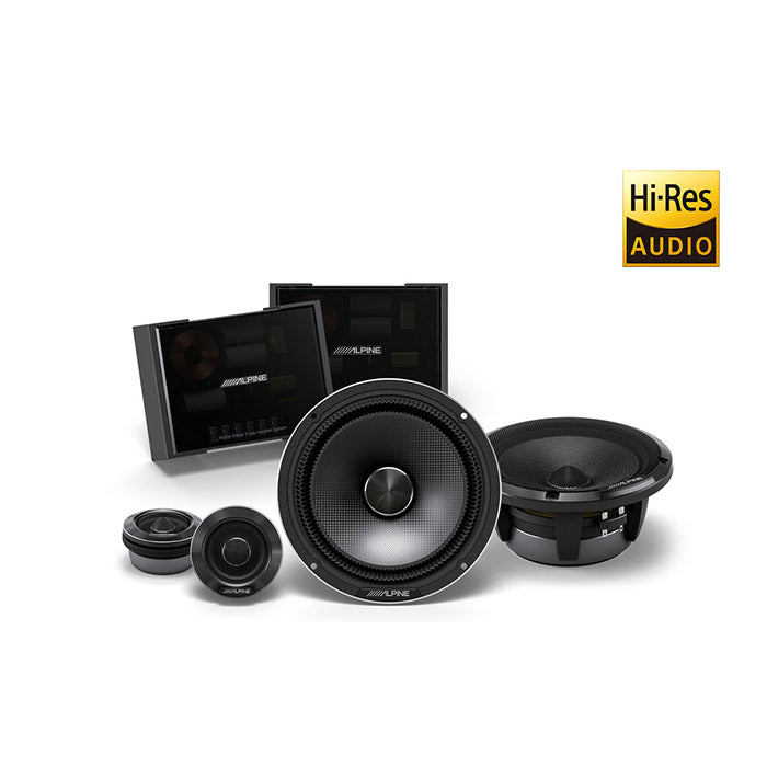 2-vejs 6,5 komponent højttalersæt Alpine Status HDZ-65C - Alpine