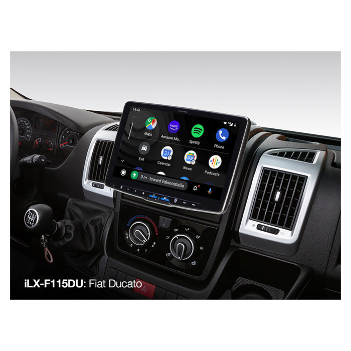 Alpine ILX-F115DU bundle med Halo11 til Fiat Ducato 3