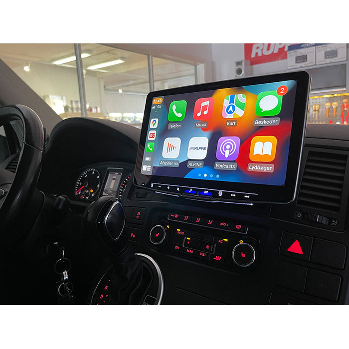 Multimedieenhed 11 Halo WXGA, trådløs Apple CarPlay, kablet Android Auto, DAB+, Bluetooth - Alpine