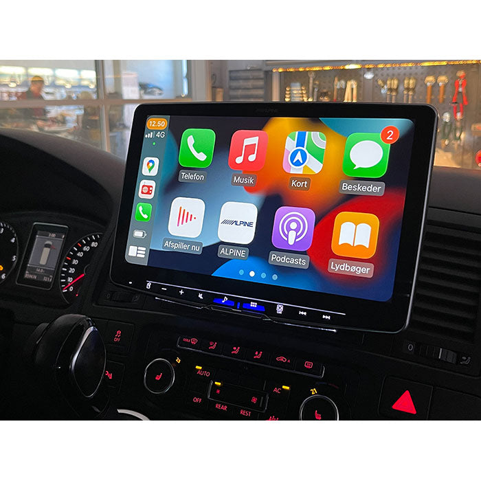 Multimedieenhed 11 Halo WXGA, trådløs Apple CarPlay, kablet Android Auto, DAB+, Bluetooth - Alpine