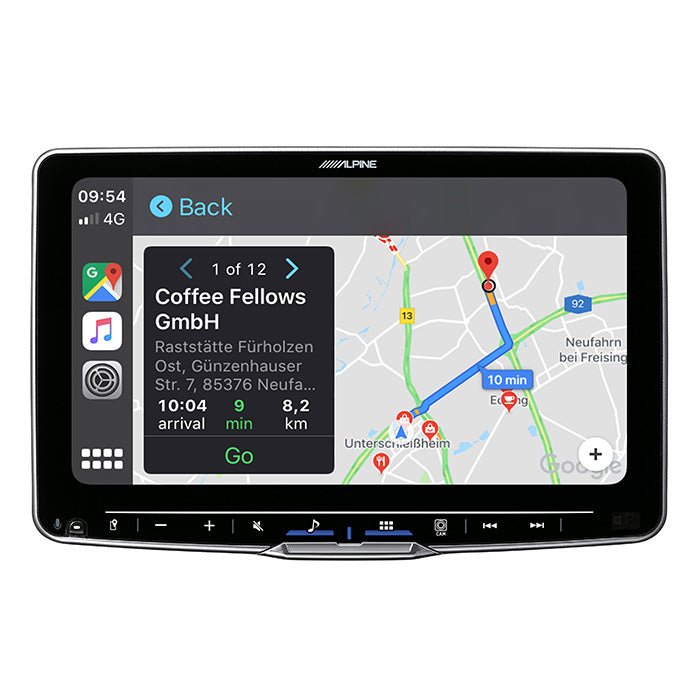 9 Halo9 multimedieenhed med trådløs Apple CarPlay & Android Auto - Alpine