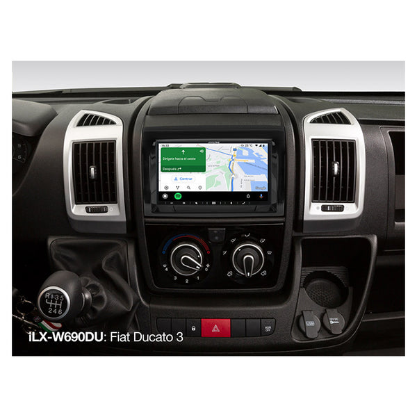 7 multimedieenhed til Fiat Ducato III med CarPlay/Android Auto - Alpine