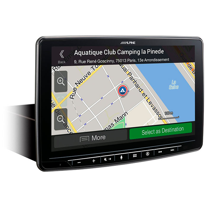 9 Truck & Camper navigationssystem med CarPlay, DAB, Bluetooth og HDMI - Alpine