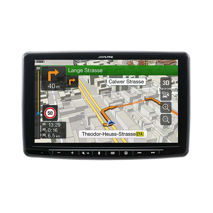 9 Truck & Camper navigationssystem med CarPlay, DAB, Bluetooth og HDMI - Alpine