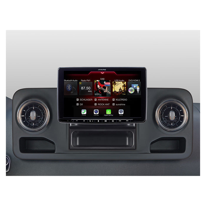 Bilradio m. 9 navigation, DAB+, CarPlay/Android Auto til Mercedes Sprinter 907 (VS30) - Alpine