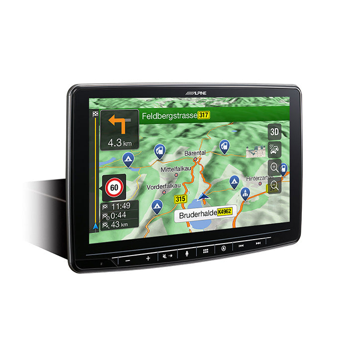 Bilradio m. 9 navigation, DAB+, CarPlay/Android Auto til Mercedes Sprinter 907 (VS30) - Alpine