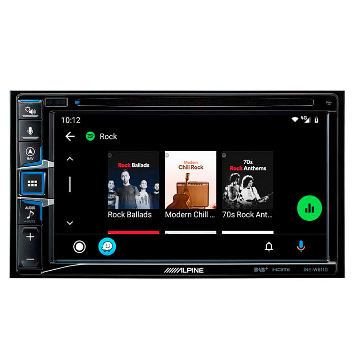 2-DIN multimedia station med TomTom truck-/camperkort, Apple CarPlay & DAB+ - Alpine