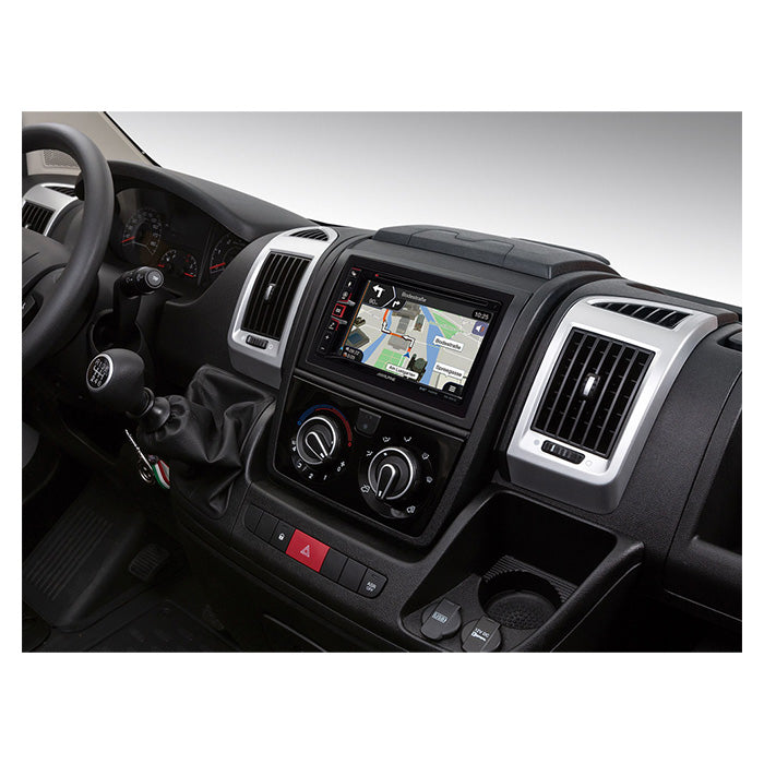 Truck- og camper navigationssystem 6,5 m/ DAB+, CarPlay, TomTom Truck-kort til Fiat Ducato III - Alpine