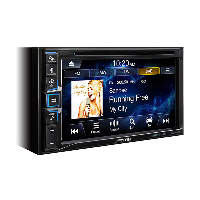 Truck- og camper navigationssystem 6,5 m/ DAB+, CarPlay, TomTom Truck-kort til Fiat Ducato III - Alpine