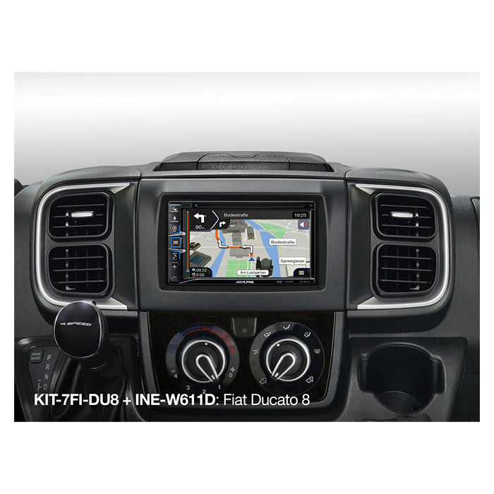 Installationssæt 7 til Fiat Ducato (model 8, 2022-) - Alpine