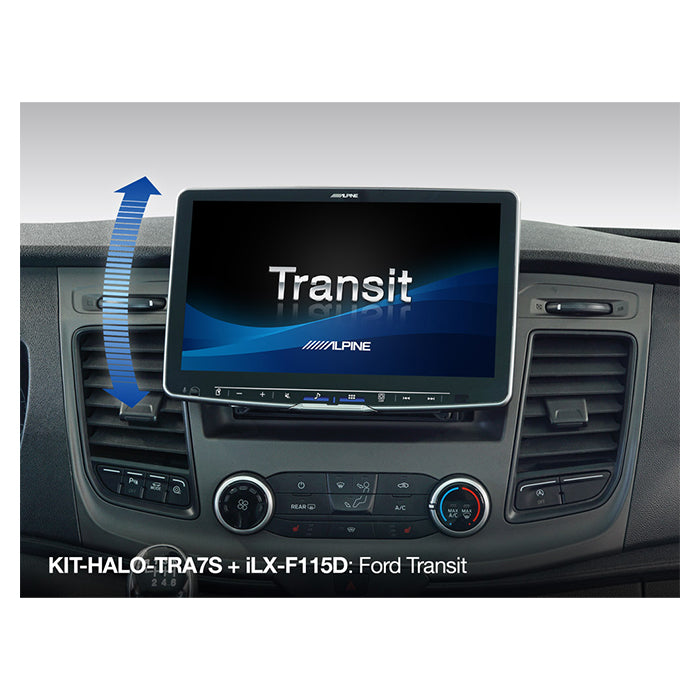 Monteringssæt til Alpine HALO 9/11 i Ford Transit Custom - Alpine