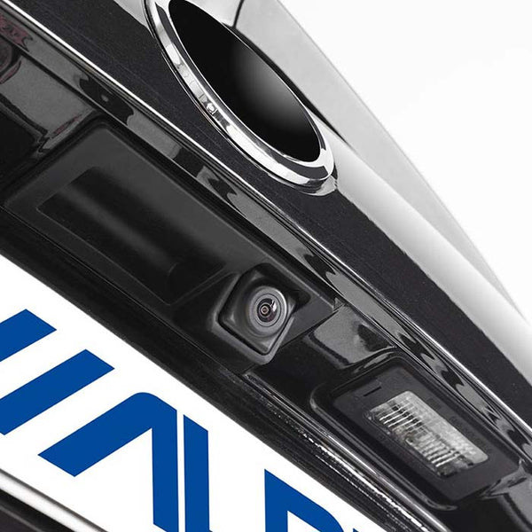 Bakkamera montagesæt til Alpine HCE-C2100RD/C1100/C1100d - erstat bagklapshåndtag, til Audi/Volkswagen/Skoda/Porsche - Alpine