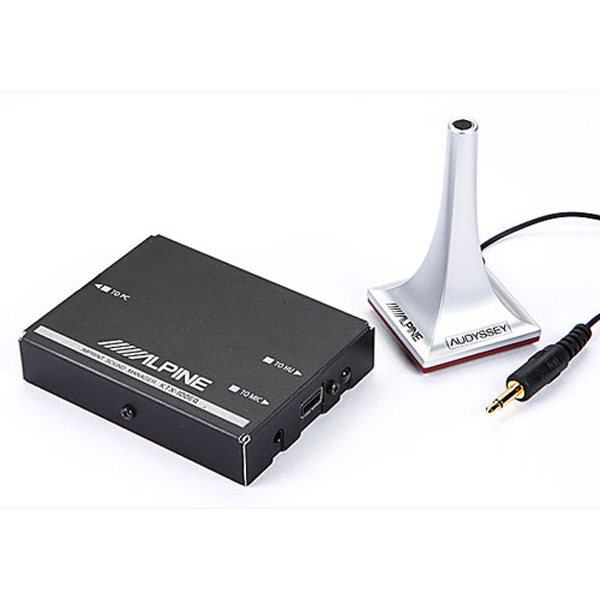 Kalibreringskit til CDA-9887R med mikrofon, CD-ROM og kabler - Alpine