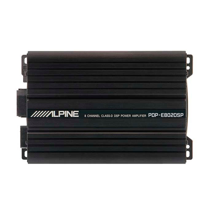 8-kanals DSP forstærker med 6 indgange og WiFi/USB opsætning - Alpine