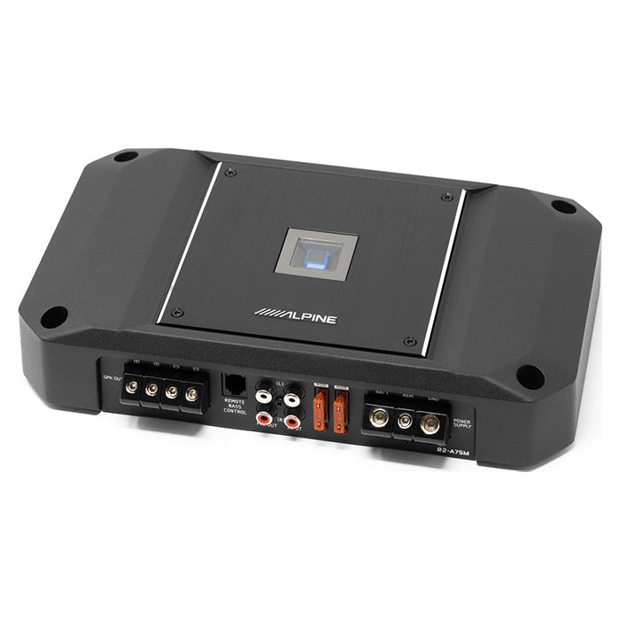 Mono Subwooferforstærker 750W RMS kompakt - Alpine