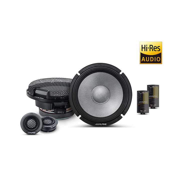 2-vejs komponentsæt 16,5 cm højttalere (300W) - Alpine