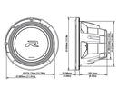 Alpine R2-W12D2 Type-R subwoofer 12" 2 Ohm